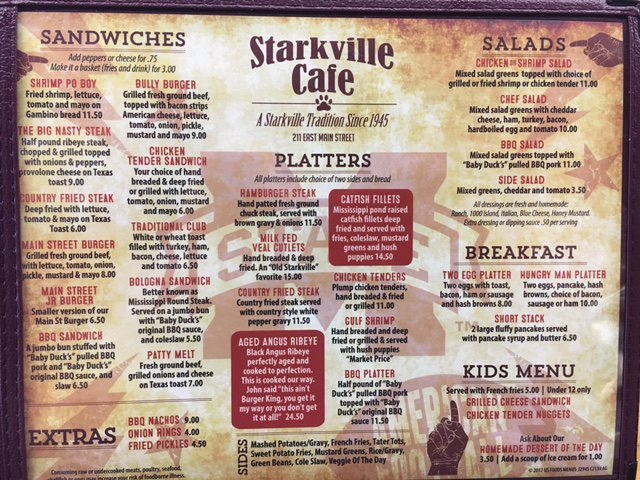 Starkville Cafe